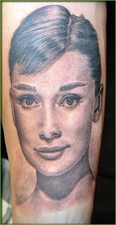 Shane ONeill - Audry Hepburn Tattoo