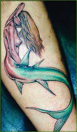 Mermaid Tattoos on Mermaid Tattoo Jpg
