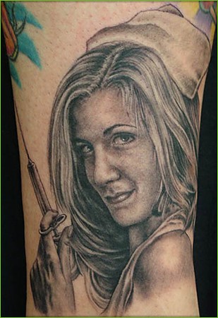 ... - Worlds Best Tattoos : Tattoos : Shane ONeill : Nurse Tattoo