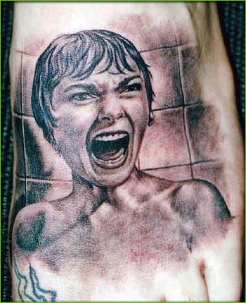 Shane ONeill - Psycho Foot Tattoo