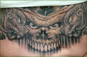 Shane ONeill - Skull - Gargoyles Tattoo