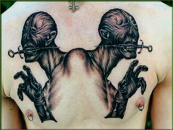Tattoos - Shane ONeill - Horror Tattoo