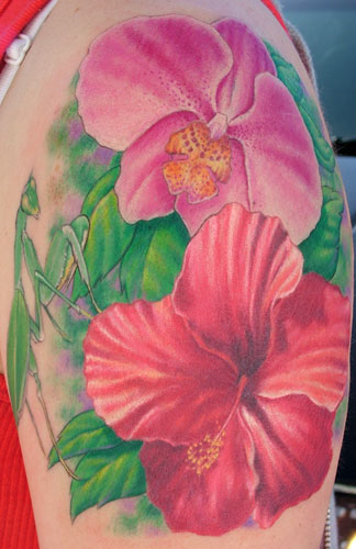 Shane ONeill - Orchid tattoo
