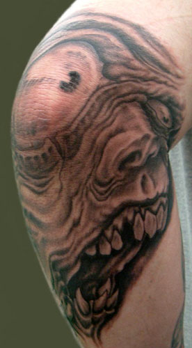 Looking for unique  Tattoos? Zombie Elbow