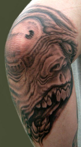 Tattoos Zombie Elbow