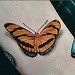 Tattoos - Butterfly Wrist Tattoo - 34801