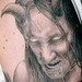 Tattoos - Devil with Skull Tattoo - 34716