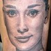 Tattoos - Audry Hepburn Tattoo - 34803