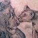 Tattoos - Lion and Cub Tattoo - 34713
