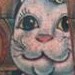 tattoos/ - Freehand Kitty Tattoo - 49875