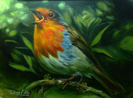 Damon Conklin - Bird Painting