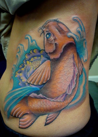 Jessica V - Koi Fish Tattoo