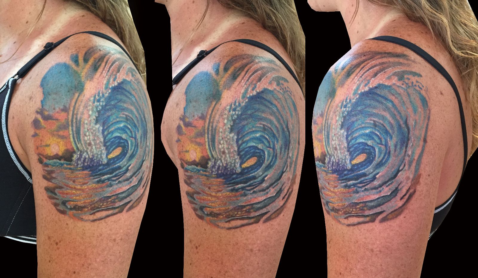 sunset wave by trevor kennedy sweet trade tattoo sunset wave by trevor kennedy sweet trade tattoo
