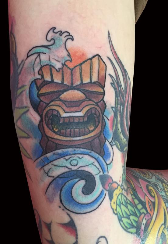 maui atomic tattoo tattoos hawaii style tiki maui atomic tattoo tattoos hawaii style tiki