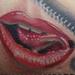 tattoo galleries/ - Realistic Lips Tattoo - 60509