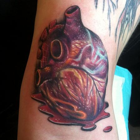 Tattoos - freehand heart - 71796
