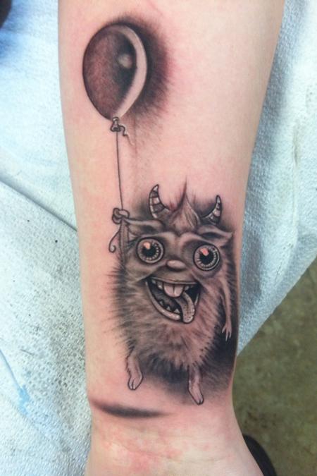 Tattoos - Freehand monster - 73361