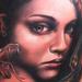 custom girl with snakes Tattoo Thumbnail