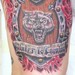 tattoo galleries/ - R.R. Martin tat, with wolf and shield