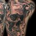 tattoo galleries/ - Black and Gray WV skull