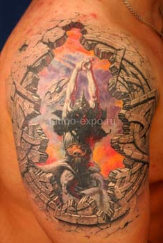 Tattoos - Ethnic Celtic Knotwork tattoos - Frank Frazetta
