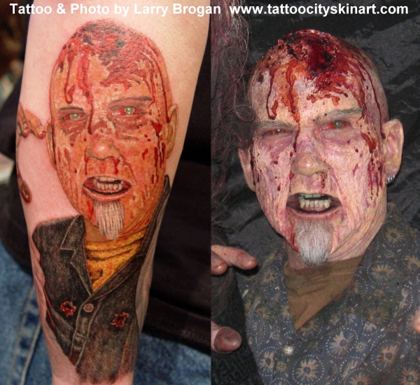 Larry Brogan - Bob Tyrrell Zombie Portrait