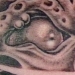 Tattoos - Carved Skully Dude - 7554