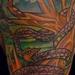 Snake Wrapped Around Tree Tattoo Thumbnail