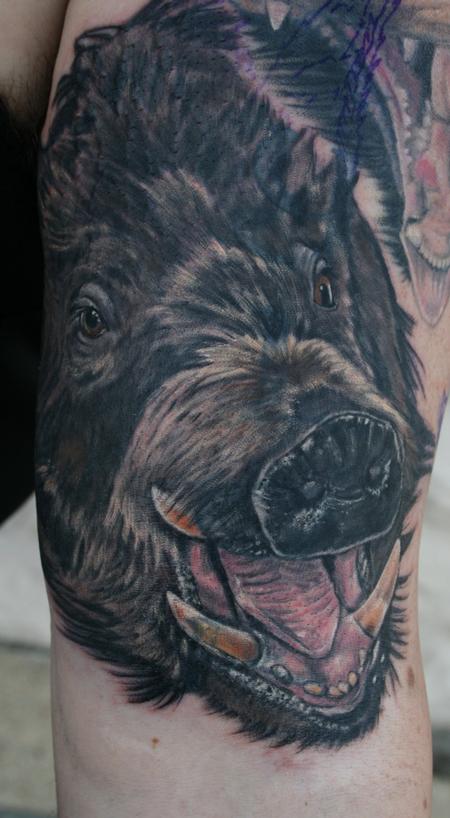 What a Boar Tattoo Design Thumbnail