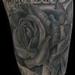 Tattoos - Black & Gray Floral Sleeve - 89785