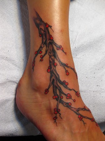 Looking for unique Gene Coffey Tattoos Berry Tree Branch Tattoo