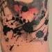 Tattoos - Abstract Lady Splatter Tattoo Half Sleeve - 62535