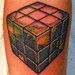 tattoo galleries/ - Rubics Cube Earth - 53167
