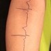 Tattoos - EKG Tattoo - 48357