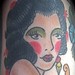 tattoo galleries/ - traditional girl Tattoo