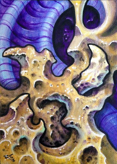 Tattoos - Bio Organic Acrylic Painting - 75857