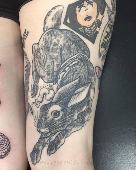 Tattoos - Bunny Rabbit Tattoo - 113685