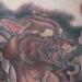tattoo galleries/ - Werewolf chest tattoo - 53263