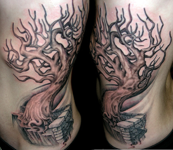 Looking for unique Black and Gray tattoos Tattoos?  Dead tree