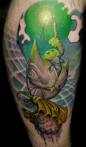 Looking for unique New School tattoos Tattoos Craola leg sleeve
