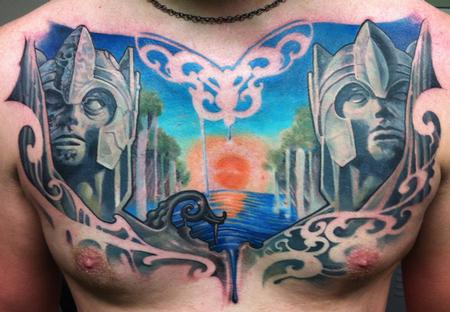 Tattoos Tattoos Body Part Chest Tattoos for Men Guardians