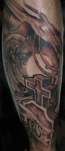 Looking for unique Black and Gray tattoos Tattoos?  Ripper landscape