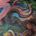 tattoo galleries/ - Ape,fiori,mirtilli....bee,flowers and blueberries
