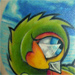tattoo galleries/ - Bird rose and the sunset