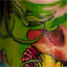 tattoo galleries/ - Frog and tropical flower