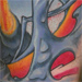tattoo galleries/ - Volcano leg sleeve