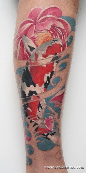 Remis Tattoo - Koi fish tattoo