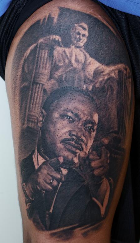 Tattoos - Martin Luther King Tattoo - 59980