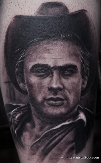 Remis Tattoo - James Dean Portrait Tattoo