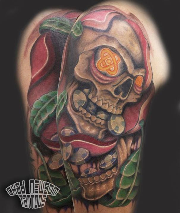 Poker tattoo shop